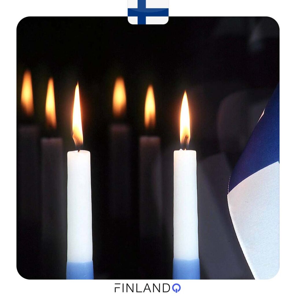 روشن کردن شمع، نماد روز استقلال فنلاند